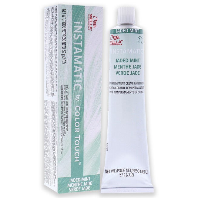 Instamatic By Color Touch Demi-Permanent Hair Color - Jaded Mint by Wella for Unisex - 2 oz Hair Color, NA, alternate image number null