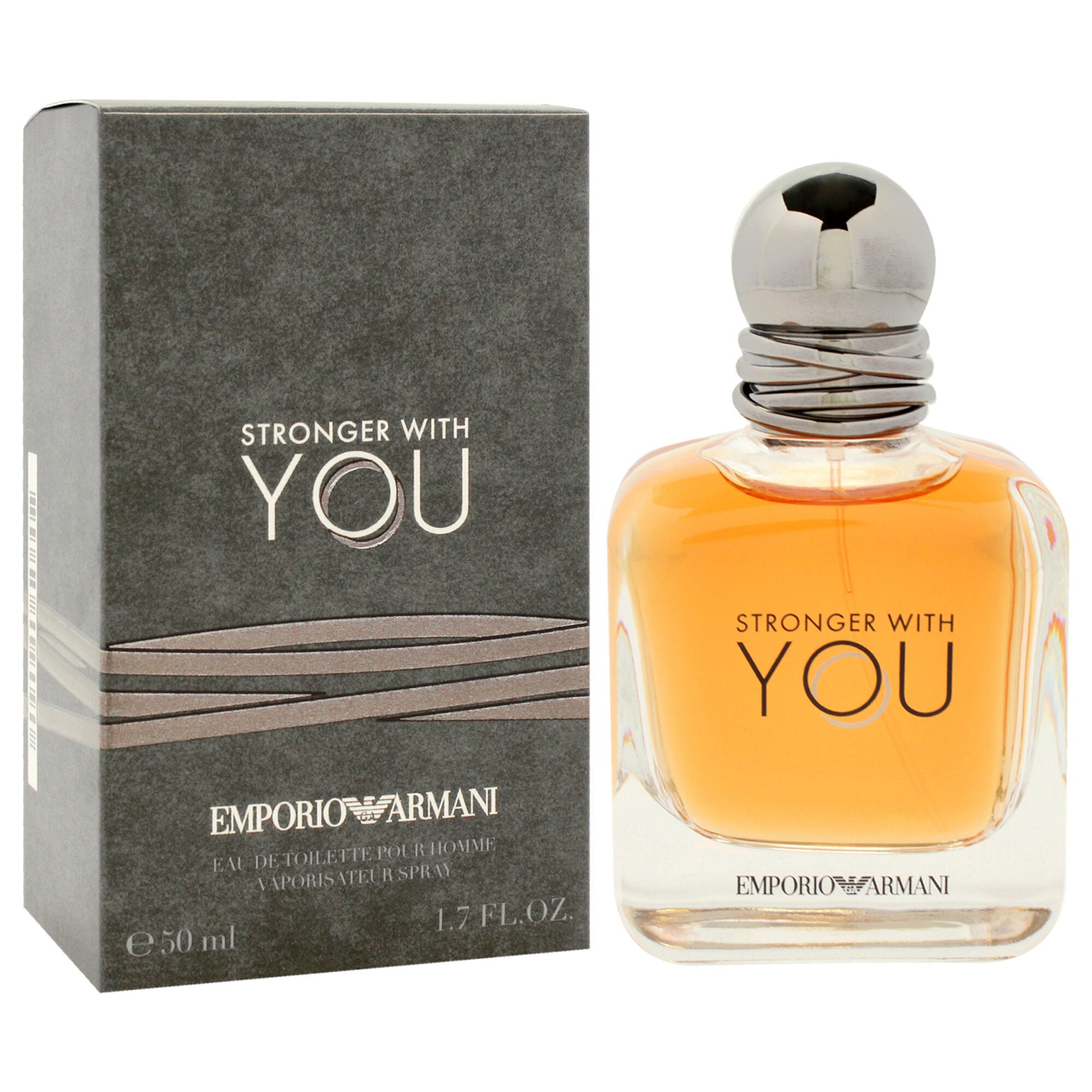 Emporio Armani Stronger With You by Giorgio Armani for Men - 1.7 oz EDT Spray, See Description, alternate image number 4