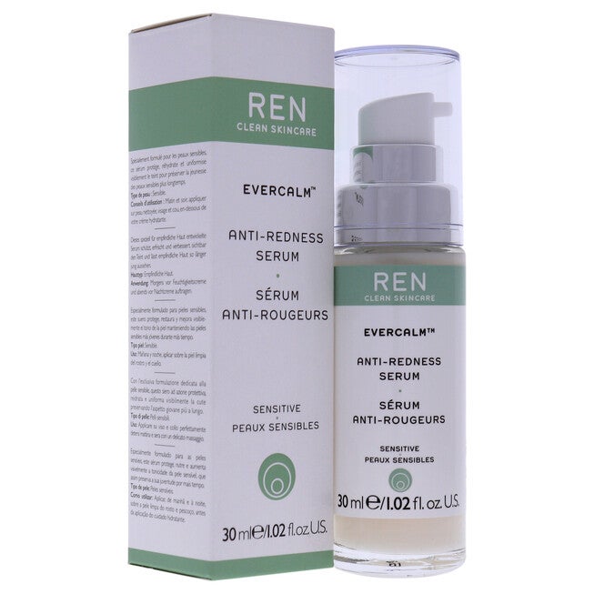 Evercalm Anti-Redness Serum by REN for Unisex - 1.02 oz Serum, NA, alternate image number null