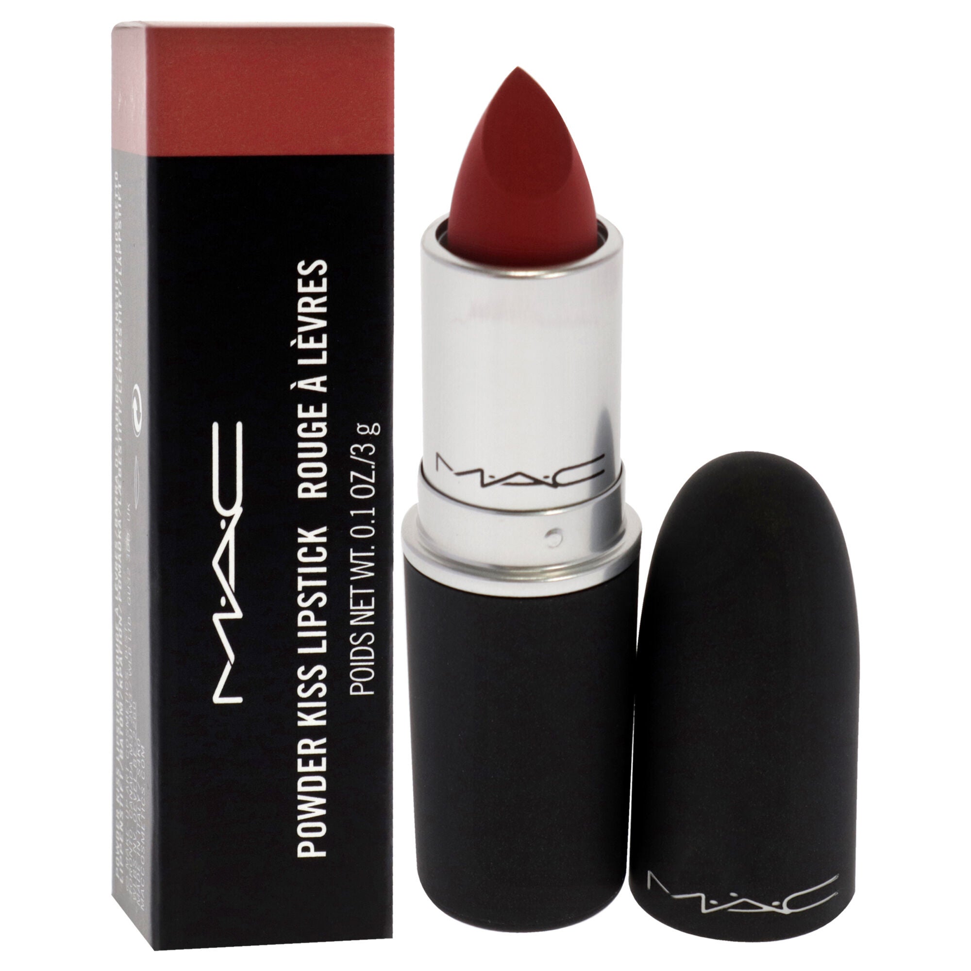 Powder Kiss Lipstick - Stay Curious by MAC for Women - 0.1 oz Lipstick, , alternate image number 6