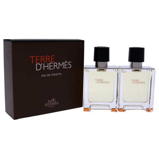Terre DHermes by Hermes for Men - 2 Pc Gift Set 2 x 1.6oz EDT Spray, , alternate image number null
