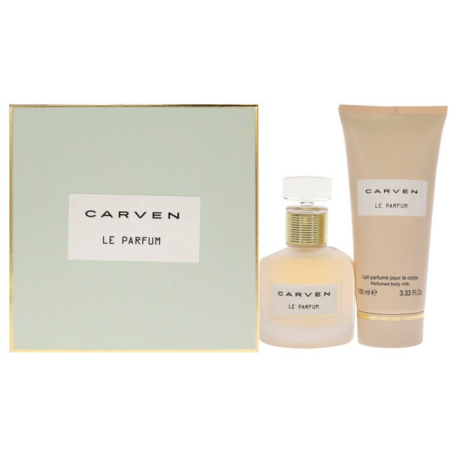 Le Parfum by Carven for Women - 2 Pc Gift Set 1.66oz EDP Spray, 3.33oz Perfume Body Milk, NA, hi-res image number null
