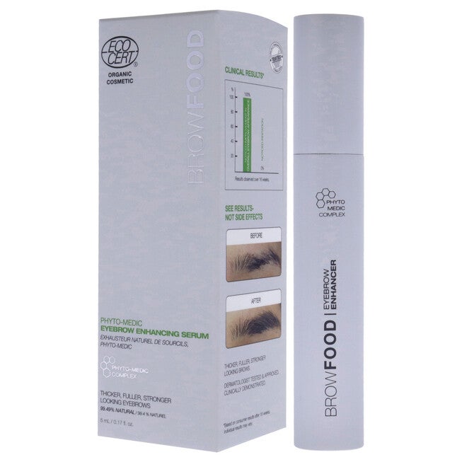 BrowFood Phyto-Medic Eyebrow Enhancer by LashFood for Women - 0.17 oz Eyebrow, NA, alternate image number null