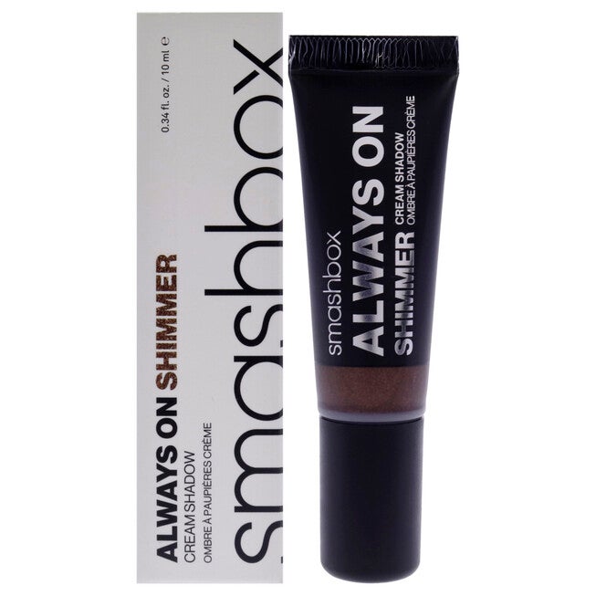 Always On Shimmer Cream Eye Shadow - Bronze by SmashBox for Women - 0.34 oz Eye Shadow, , alternate image number null