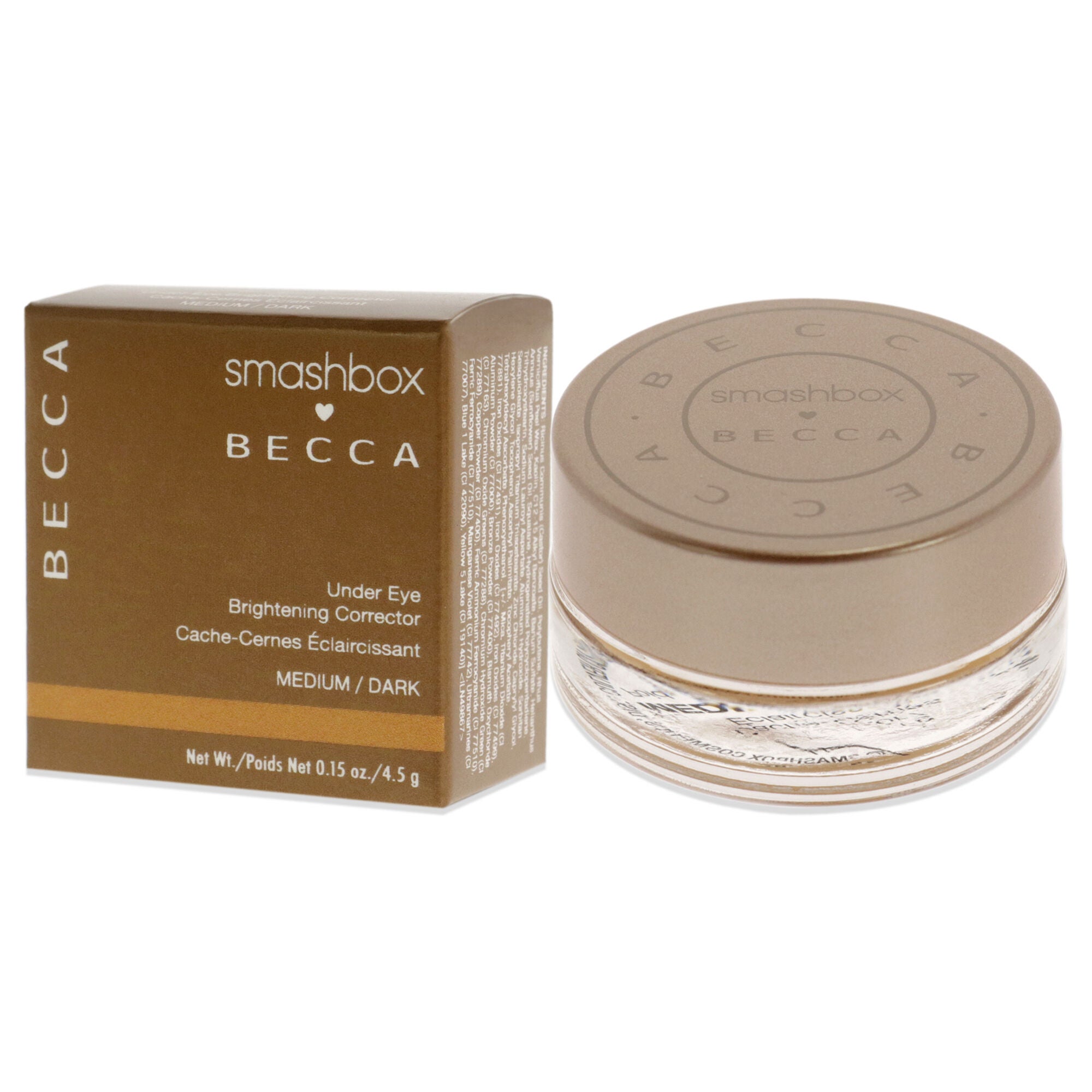 Becca Under Eye Brightening Corrector - Medium-Dark by SmashBox for Women - 0.15 oz Corrector, , alternate image number 7