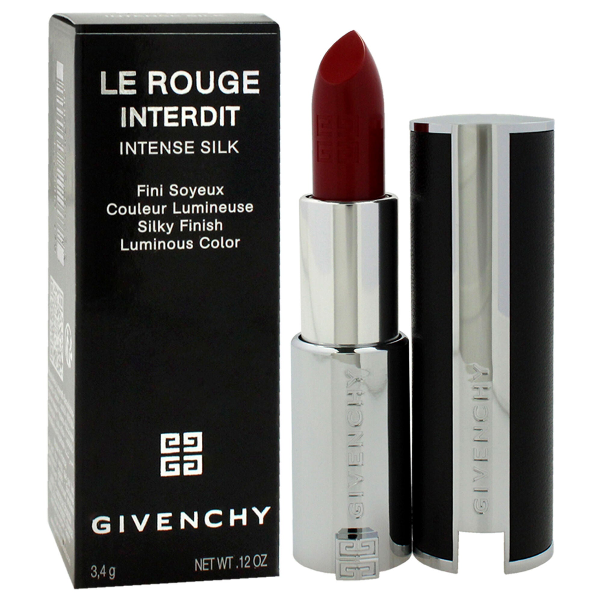Le Rouge Interdit Intense Silk Lipstick - 307 Grenet Initie by Givenchy for Women - 0.12 oz Lipstick (Refillable), See Description, alternate image number 1