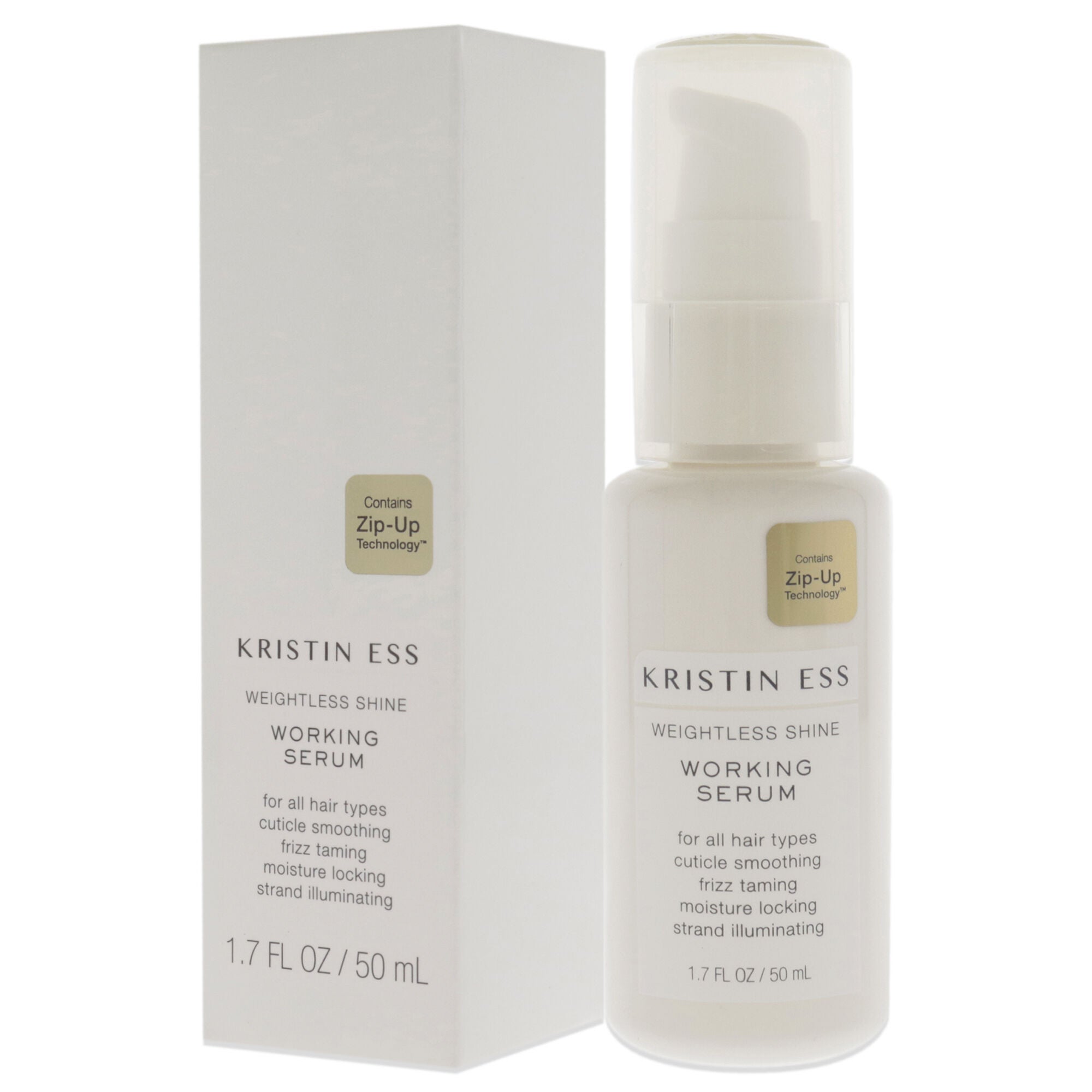 Weightless Shine Working Serum by Kristin Ess for Unisex - 1.7 oz Serum, See Description, alternate image number 3