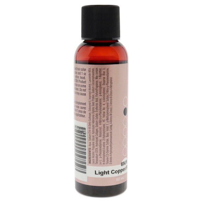 Watercolors BB Demi-Permanent Hair Color - 6NR Light Copper Red Brown by Tressa for Unisex - 2 oz Hair Color, , alternate image number null