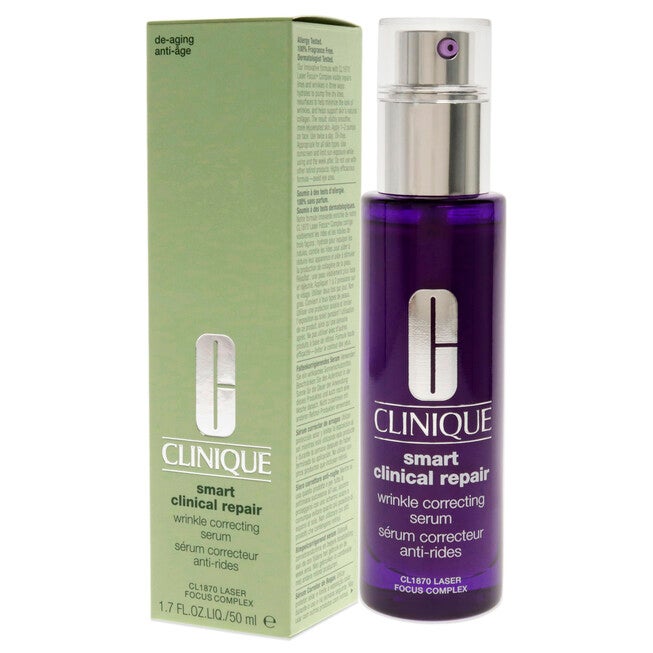 Smart Clinical Repair Wrinkle Correcting Serum by Clinique for Unisex - 1.7 oz Serum, , alternate image number null