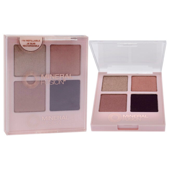 Eye Shadow Palette - Girls Night Out by Mineral Fusion for Women - 0.25 oz Eye Shadow (Refillable), See Description, alternate image number 1