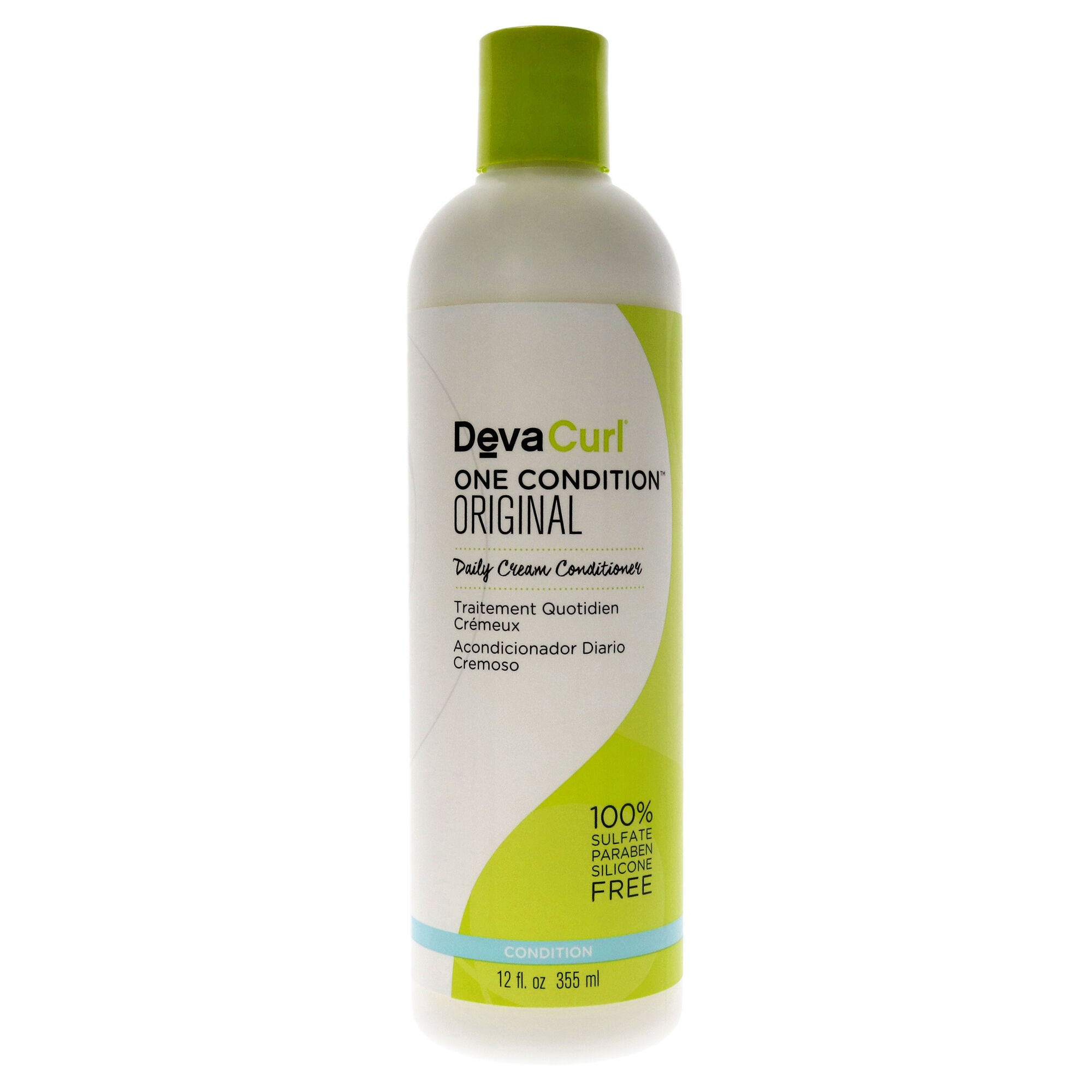 One Condition Daily Cream Conditioner by DevaCurl for Unisex - 12 oz Conditioner, , alternate image number 3