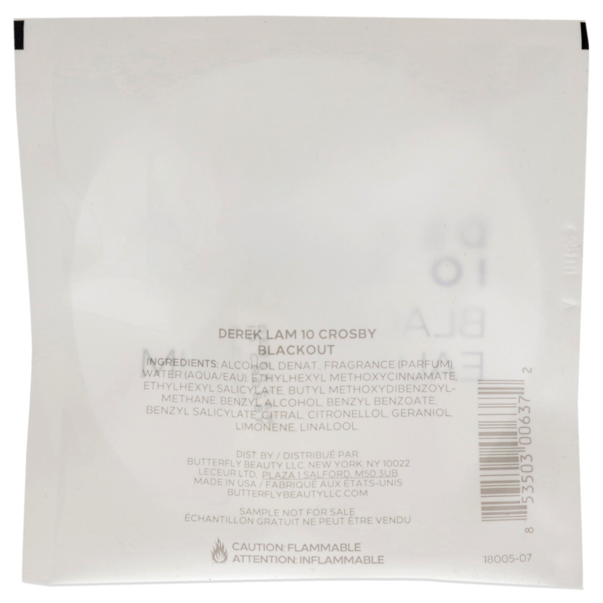 Blackout by Derek Lam for Women - 2 ml EDP Spray Vial (Mini) (Tester), See Description, alternate image number 2