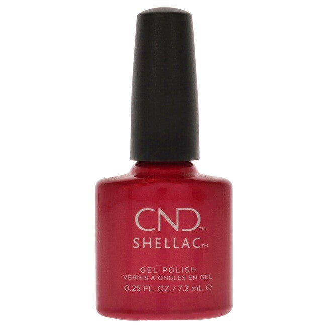 Shellac Nail Color - Red Baroness by CND for Women - 0.25 oz Nail Polish, , alternate image number null