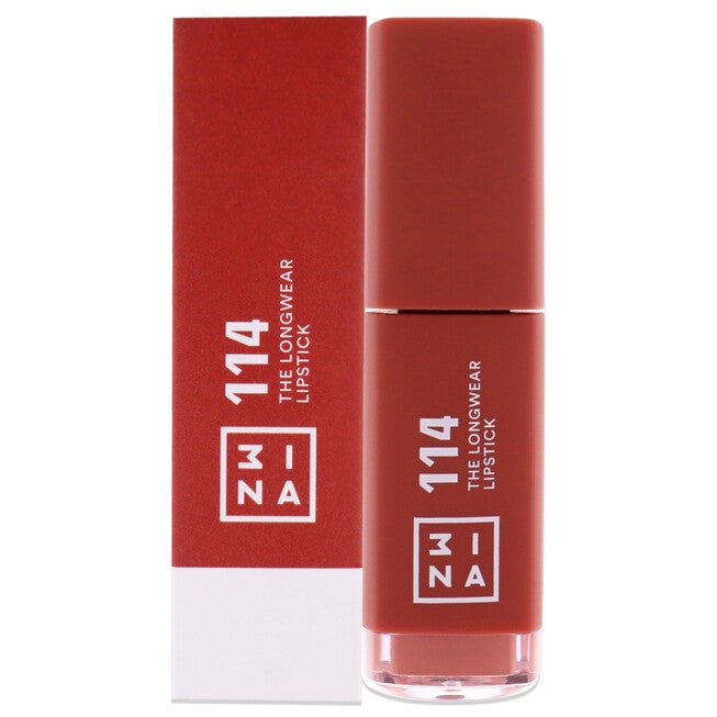 The Longwear Lipstick - 114 Brown by 3INA for Women - 0.20 oz Lipstick, NA, hi-res image number null