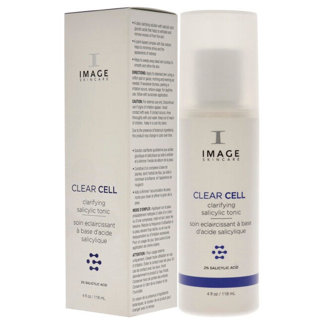 Clear Cell Salicylic Clarifying Tonic by Image for Unisex - 4 oz Tonic, NA, alternate image number null