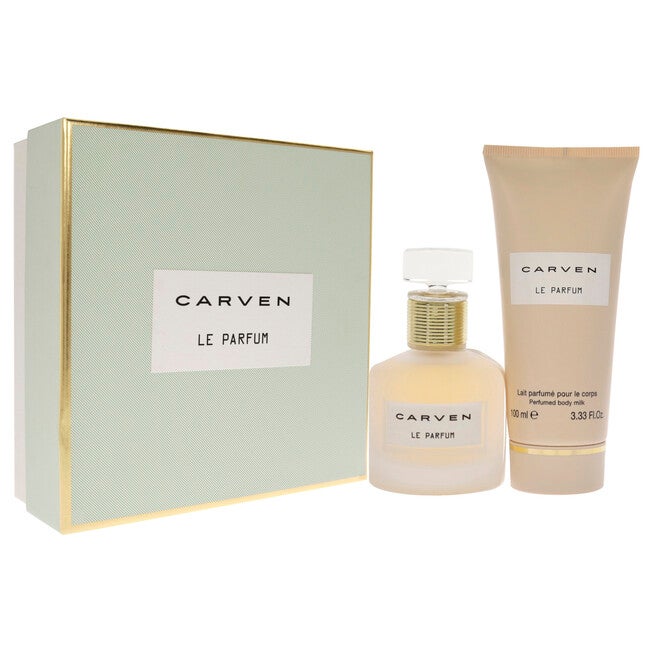 Le Parfum by Carven for Women - 2 Pc Gift Set 1.66oz EDP Spray, 3.33oz Perfume Body Milk, , alternate image number null