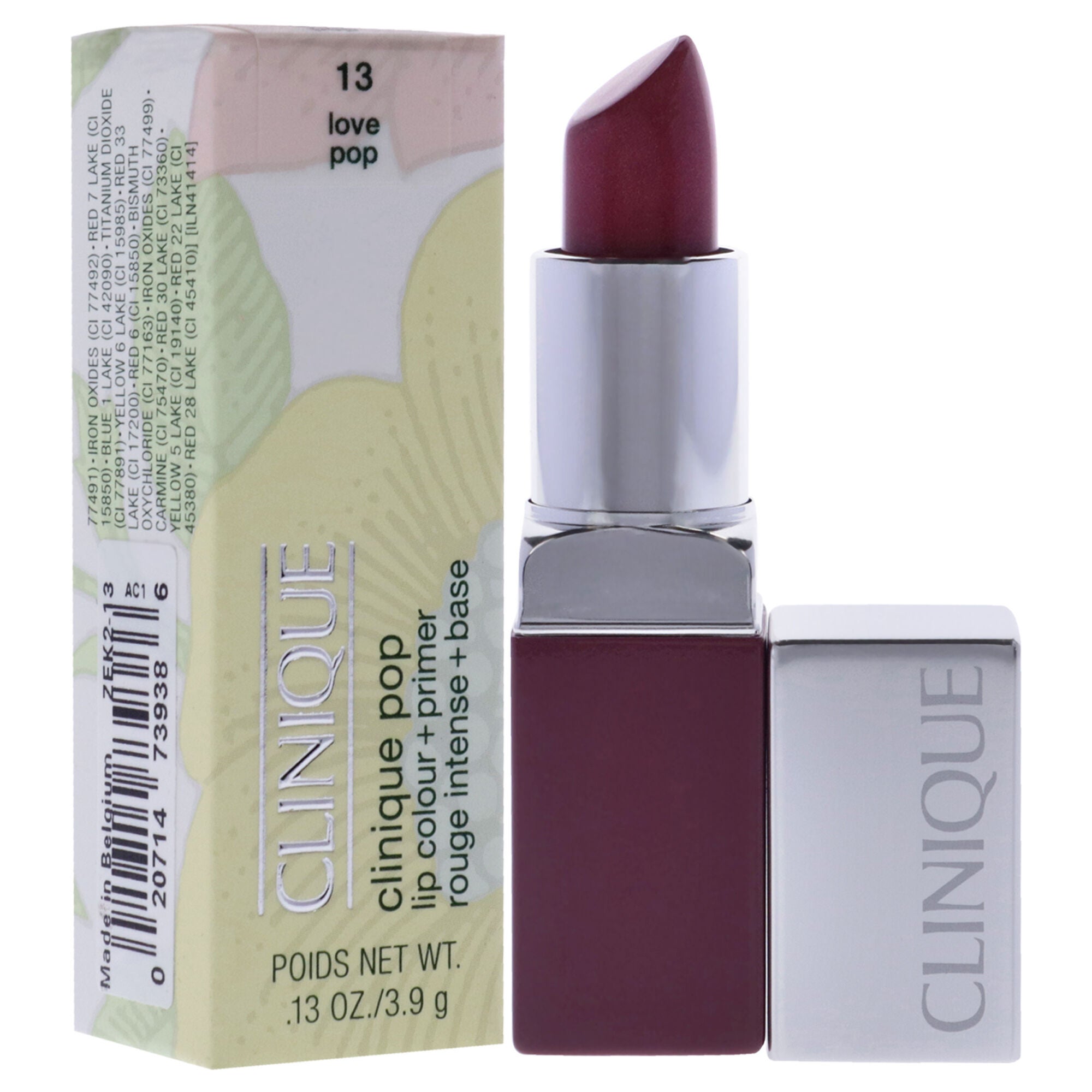 Clinique Pop Lip Colour Plus Primer - 13 Love Pop by Clinique for Women - 0.13 oz Lipstick, See Description, alternate image number 2