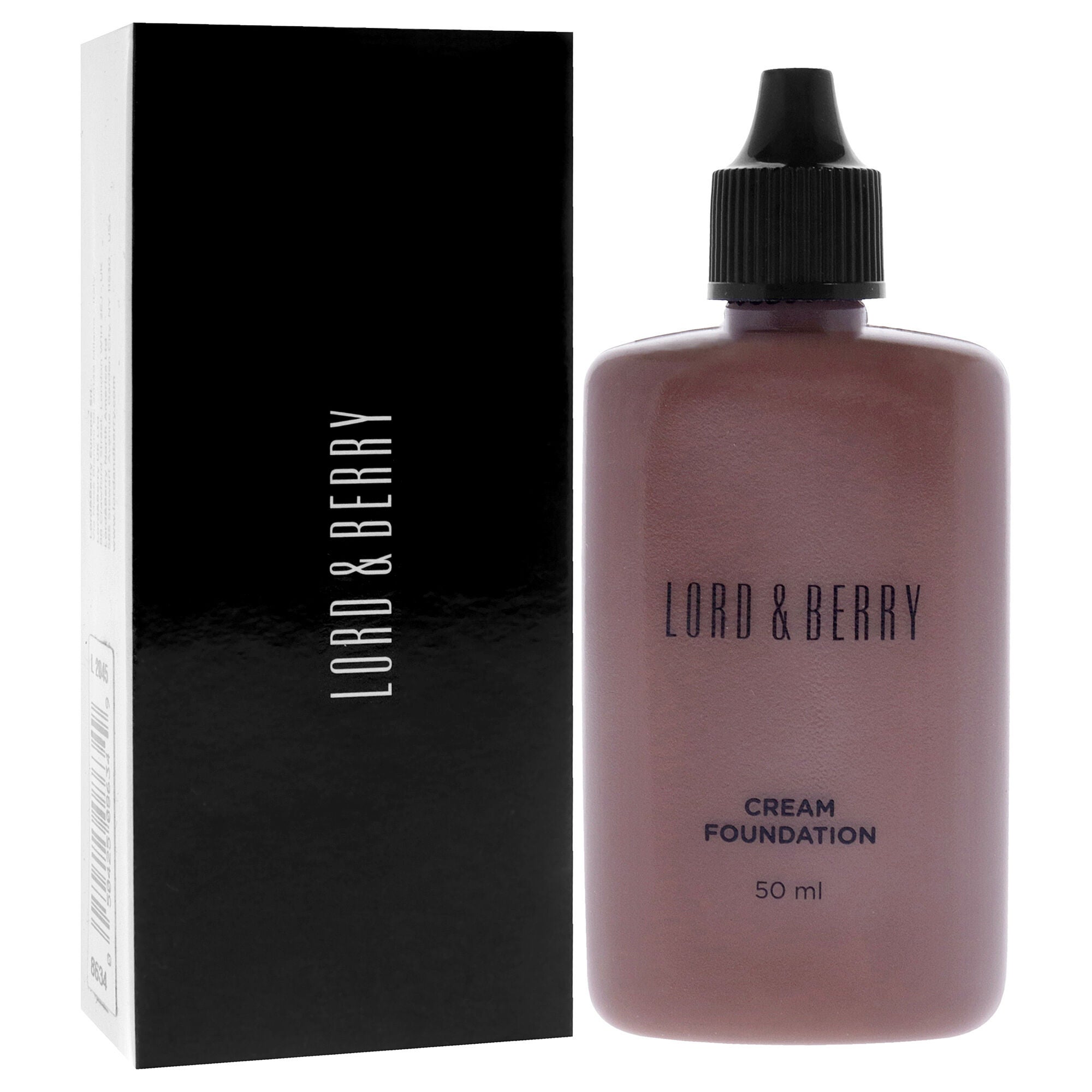 Cream Fluid Foundation - 8634 Truffle by Lord and Berry for Women - 1.69 oz Foundation, See Description, alternate image number 1