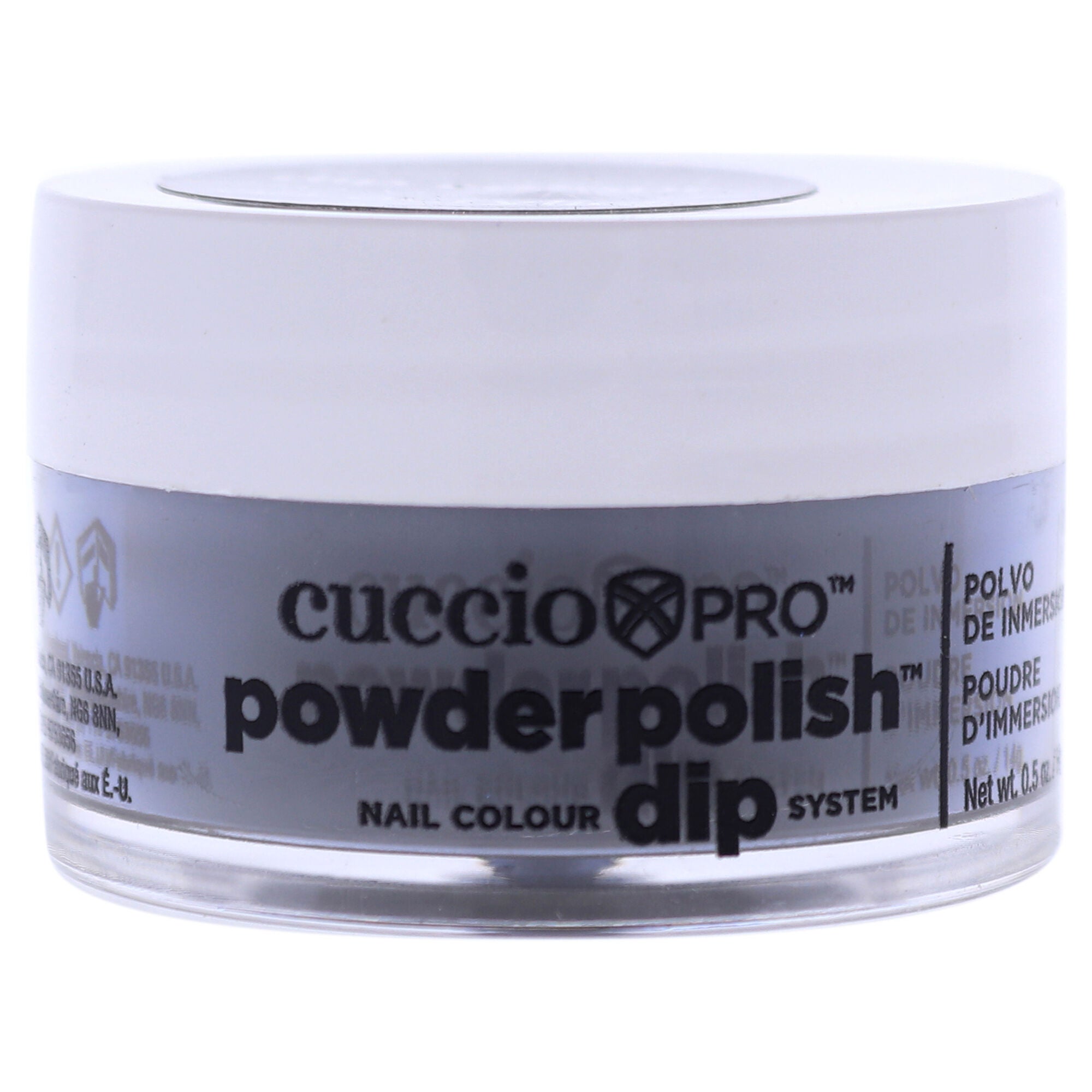 Pro Powder Polish Nail Colour Dip System - Noir Black by Cuccio Colour for Women - 0.5 oz Nail Powder, See Description, hi-res image number 0