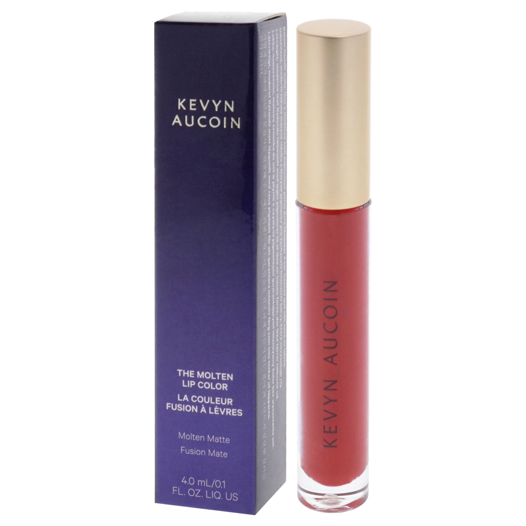 The Molten Lip Color - Julia by Kevyn Aucoin for Women - 0.1 oz Lipstick, See Description, alternate image number 3