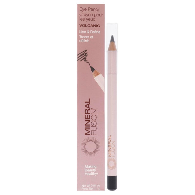 Eye Liner Pencil - Volcanic by Mineral Fusion for Women - 0.04 oz Eyeliner, NA, hi-res image number null