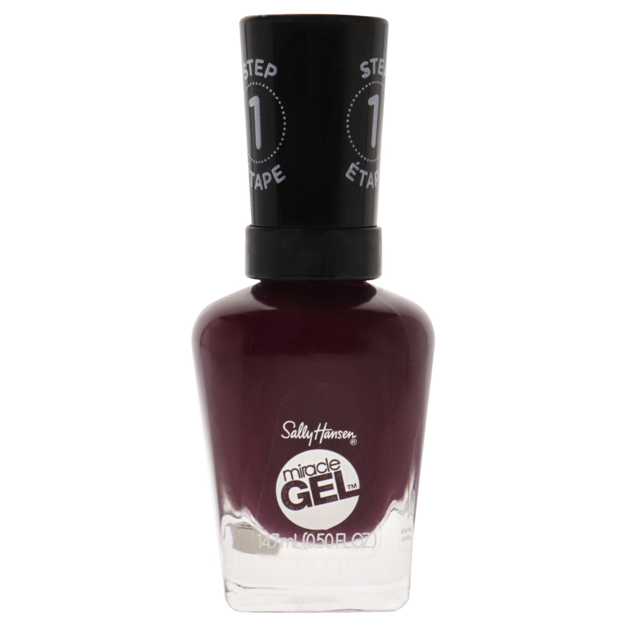 Miracle Gel - 489 V-Amplified by Sally Hansen for Women - 0.5 oz Nail Polish, See Description, hi-res image number 0