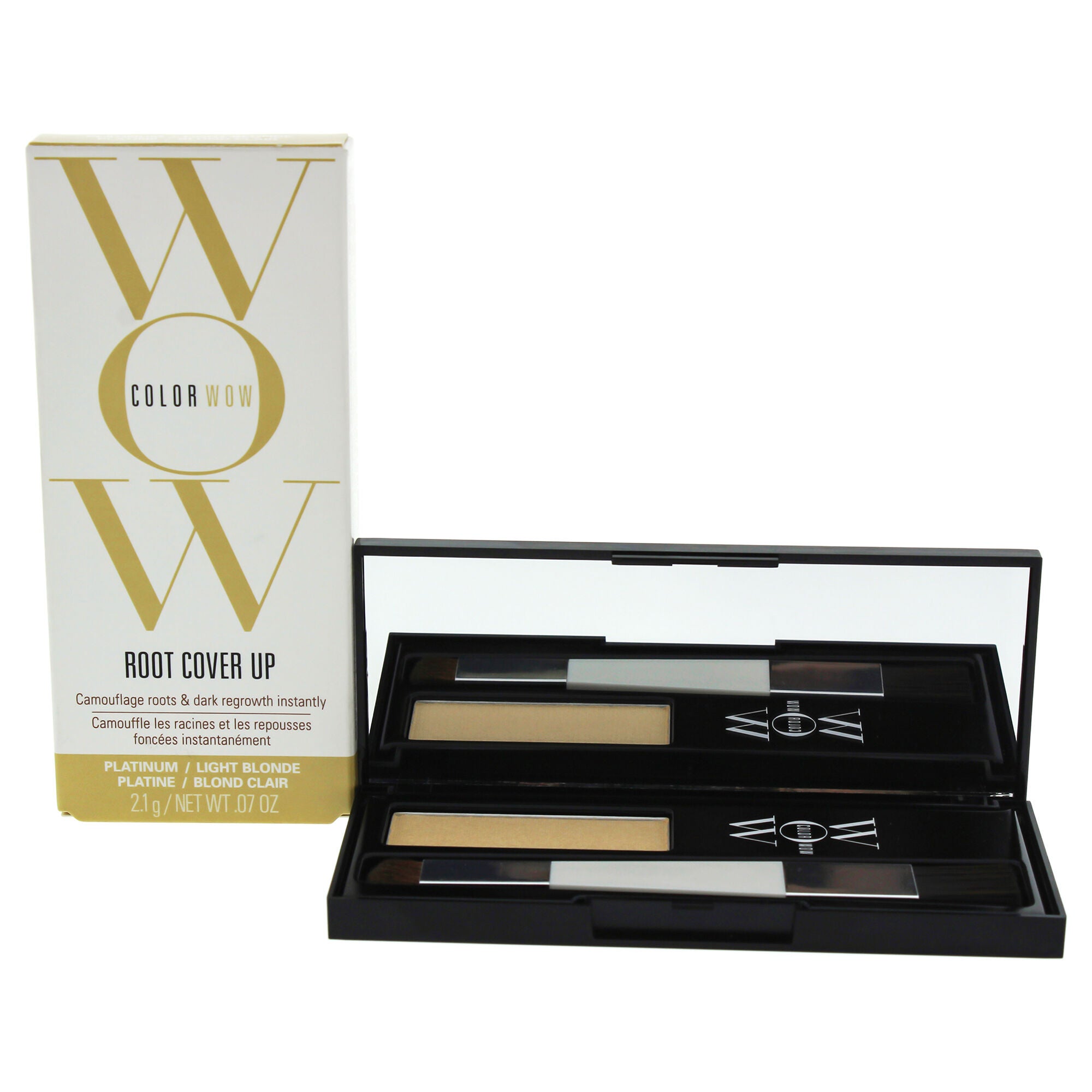 Root Cover Up - Platinum by Color Wow for Women - 0.07 oz Hair Color, See Description, hi-res image number 0