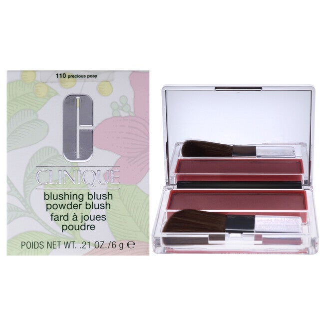 Blushing Blush Powder Blush - 110 Precious Posy by Clinique for Women - 0.21 oz Blush, NA, hi-res image number null