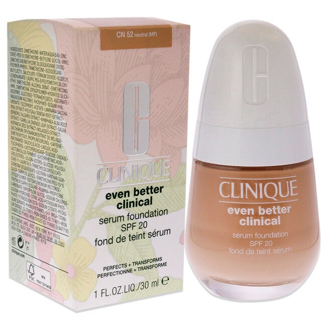 Even Better Clinical Serum Foundation SPF 20 - CN 52 Neutral by Clinique for Women - 1 oz Foundation, NA, alternate image number null