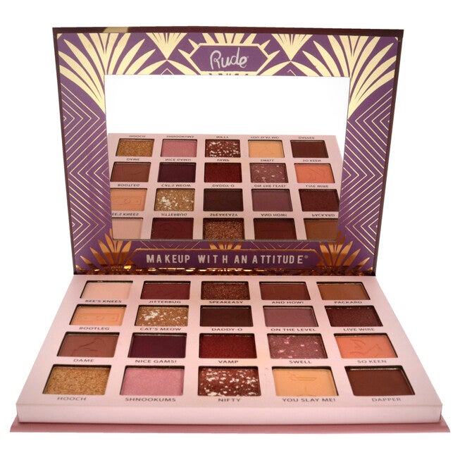 The Roaring 20s Eyeshadow Palette - Carefree by Rude Cosmetics for Women - 0.85 oz Eye Shadow, NA, alternate image number null