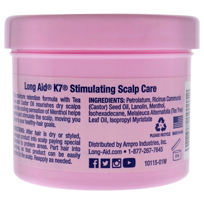 Long-Aid K7 Stimulating Scalp Care Conditioner by Ampro for Women - 4 oz Conditioner, , alternate image number null