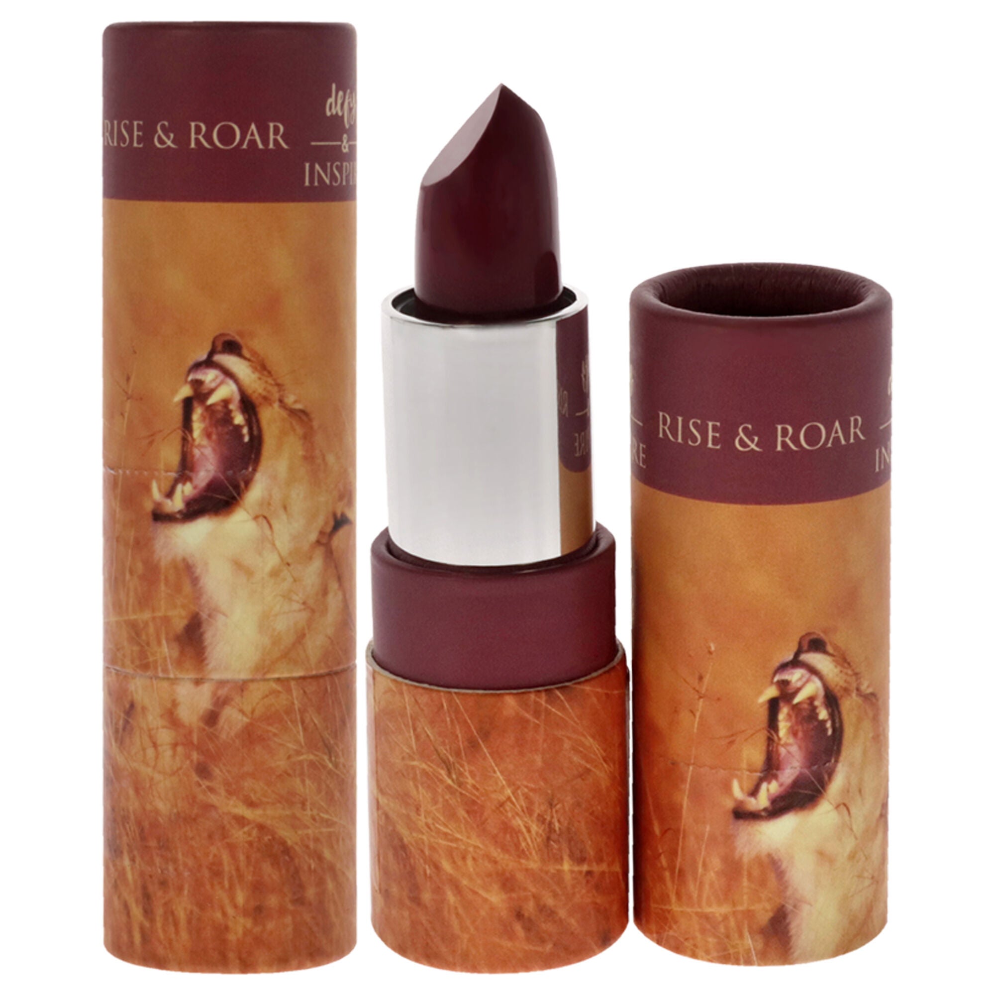 Cream Lipstick - 18 Rise and Roar by Defy and Inspire for Women - 0.134 oz Lipstick, See Description, hi-res image number 0
