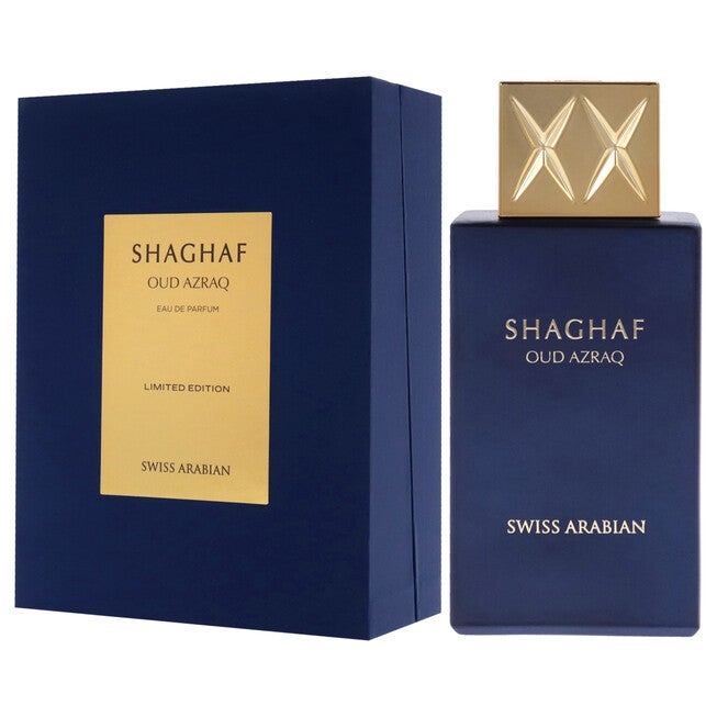 Shaghaf Oud Azraq by Swiss Arabian for Unisex - 2.5 oz EDP Spray (Limited Edition), , alternate image number null