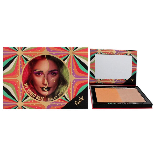 My Other Half Duo Shade Face Palette - Polar Opposite by Rude Cosmetics ...