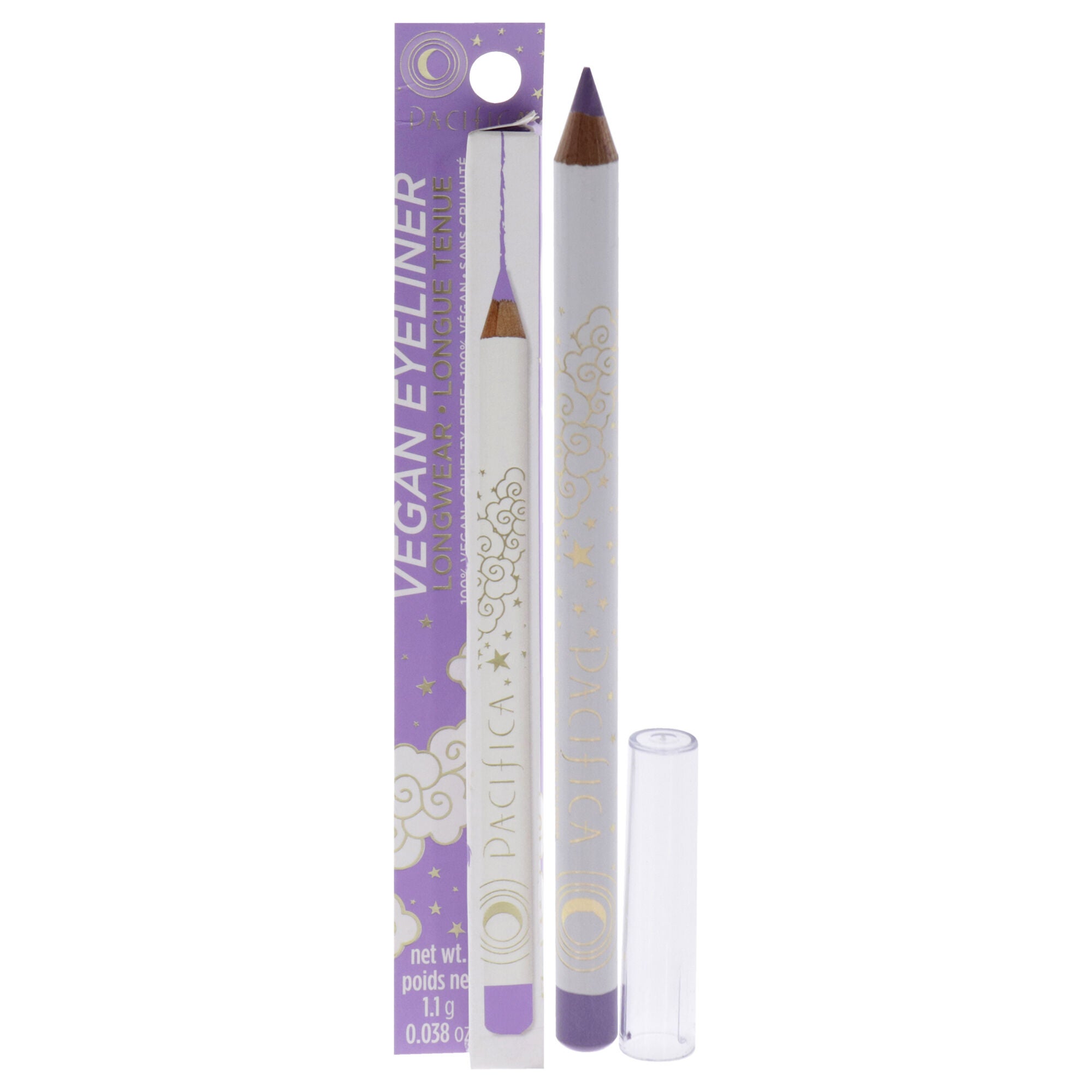 Vegan Longwear Eyeliner - Lilac by Pacifica for Women - 0.038 oz Eyeliner, See Description, hi-res image number 0