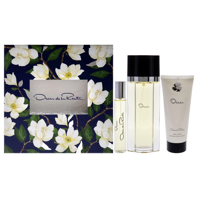 Oscar De La Renta by Oscar De La Renta for Women - 3 Pc Gift Set 3.4oz EDT Spray, 0.5oz EDT Spray, 3.4oz Body Lotion, NA, hi-res image number null