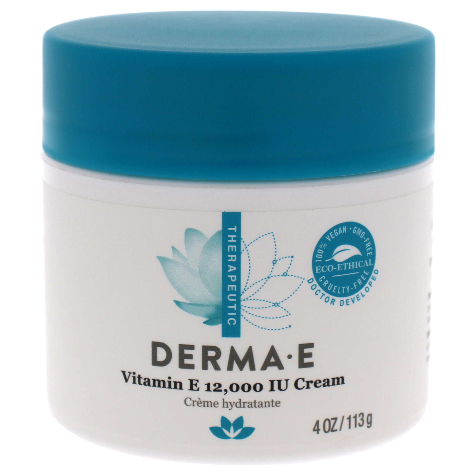 Vitamin E 12000 IU Cream by Derma-E for Unisex - 4 oz Cream, NA, hi-res image number 0