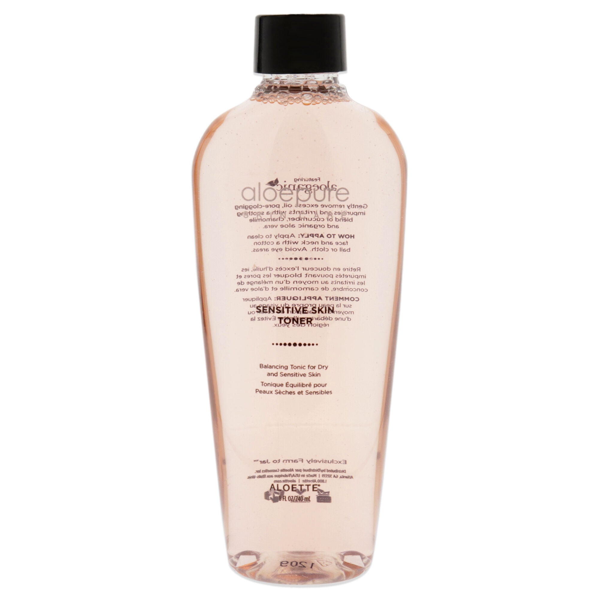 Aloepure Sensitive Skin Toner by Aloette for Unisex - 8 oz Toner, See Description, alternate image number 4