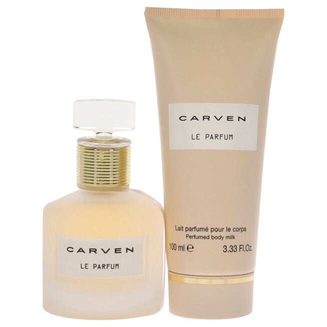 Le Parfum by Carven for Women - 2 Pc Gift Set 1.66oz EDP Spray, 3.33oz Perfume Body Milk, NA, alternate image number null