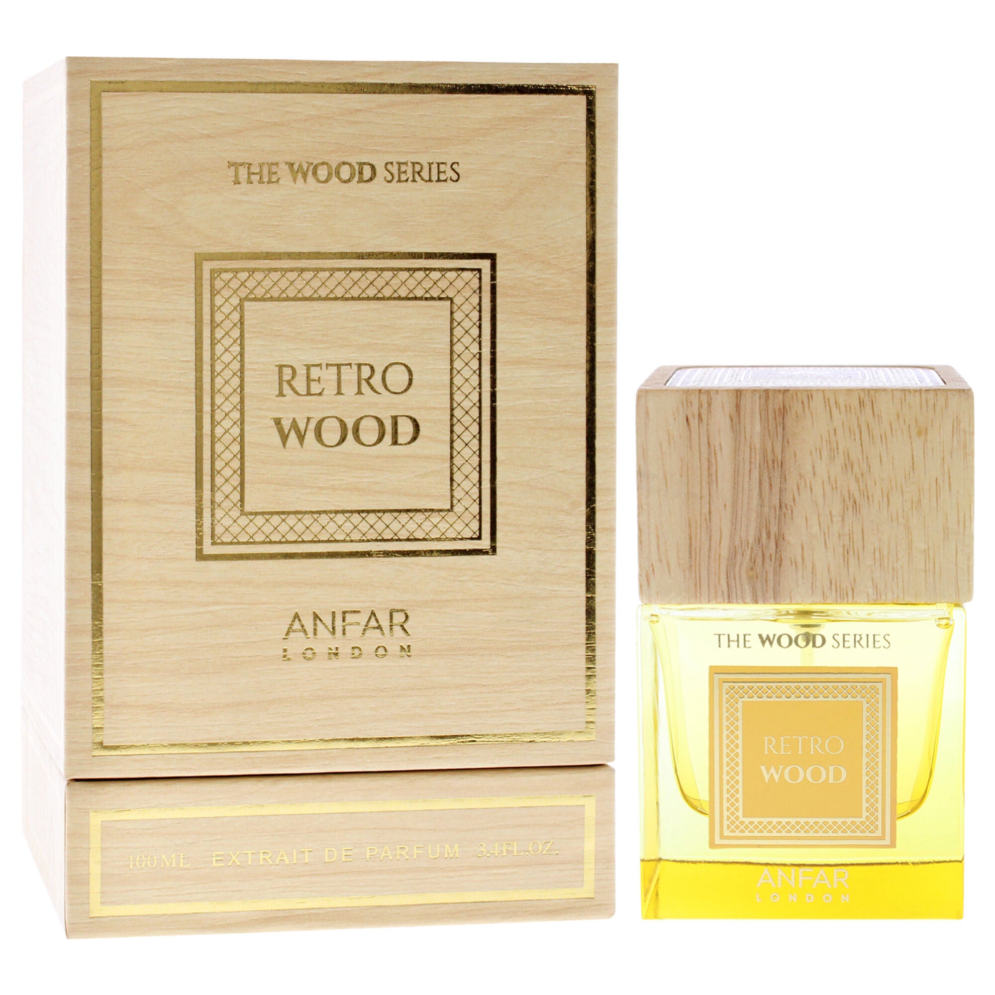 Anfar Retro Wood by Anfar for Unisex - 3.4 oz Extrait De Parfum Spray, See Description, alternate image number 1