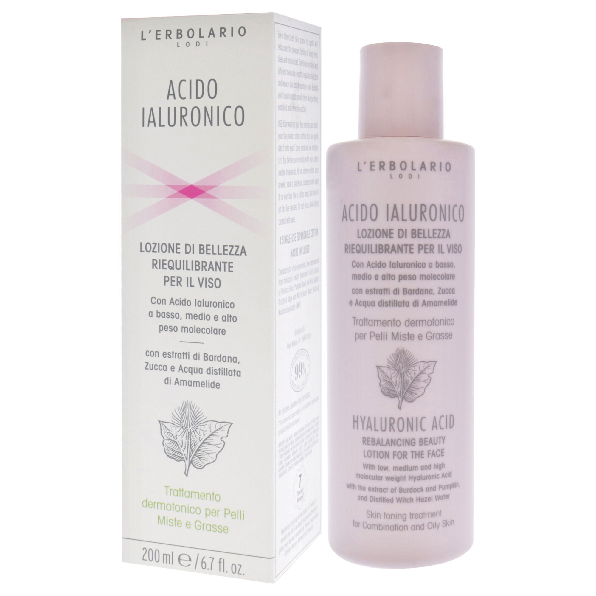 Hyaluronic Acid Rebalancing Beauty Lotion by LErbolario for Unisex - 6.7 oz Lotion, , alternate image number 7