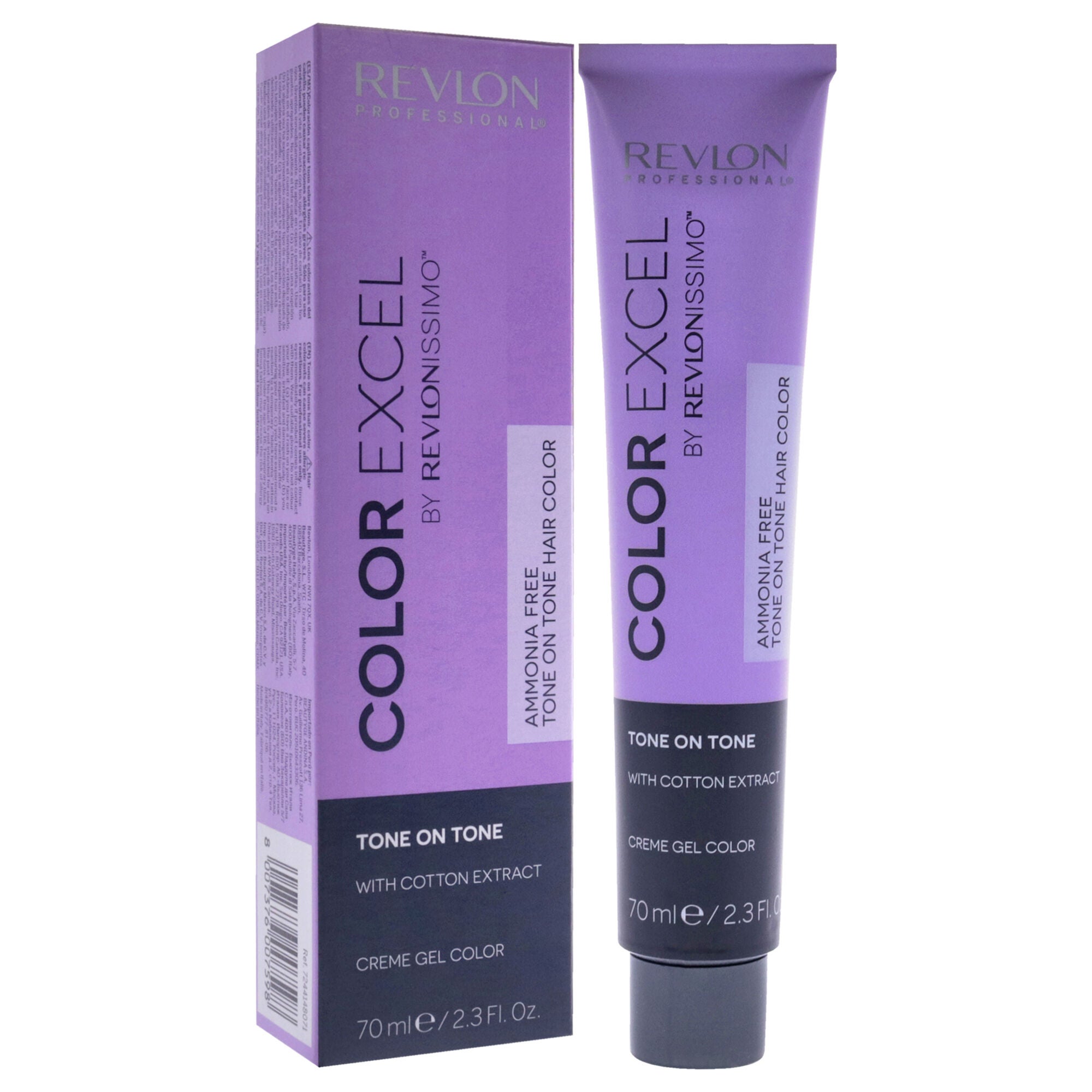 Revlonissimo Color Excel - 7.1 Medium Ash Blonde by Revlon for Unisex - 2.3 oz Hair Color, See Description, alternate image number 2