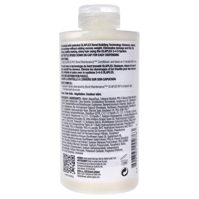 No 5 Bond Maintenance Conditioner by Olaplex for Unisex - 8.5 oz Conditioner, , alternate image number null