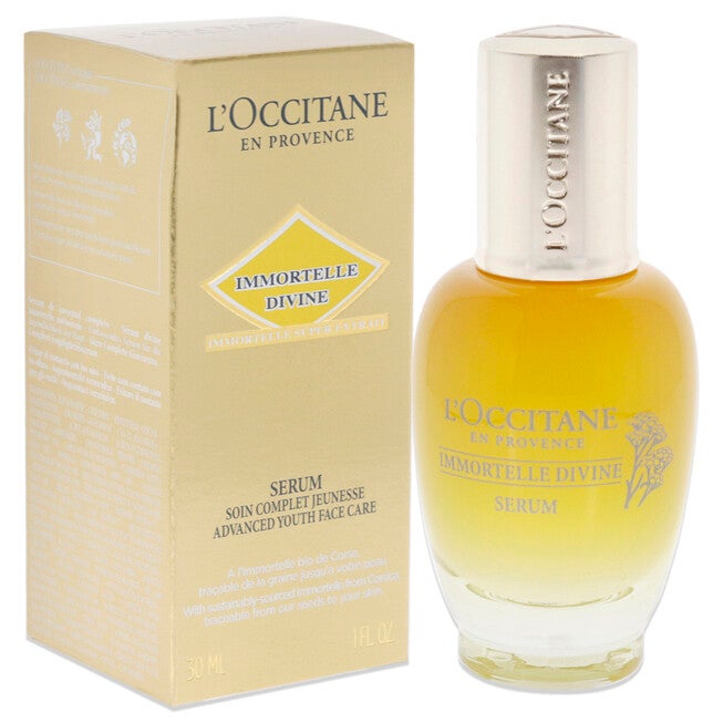 Immortelle Divine Serum - Advanced Youth Face Care by LOccitane for Unisex - 1 oz Serum, NA, alternate image number null