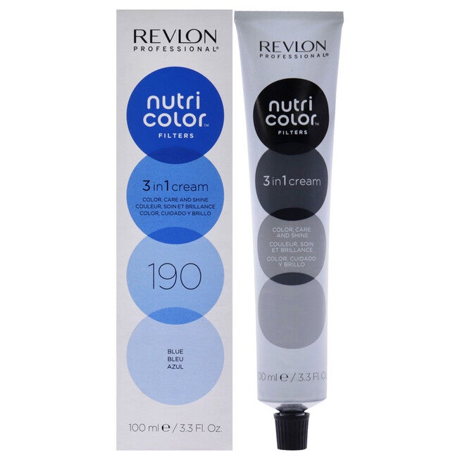 Nutri Color Cream - 190 Blue by Revlon for Unisex - 3.3 oz Hair Color, NA, hi-res image number null