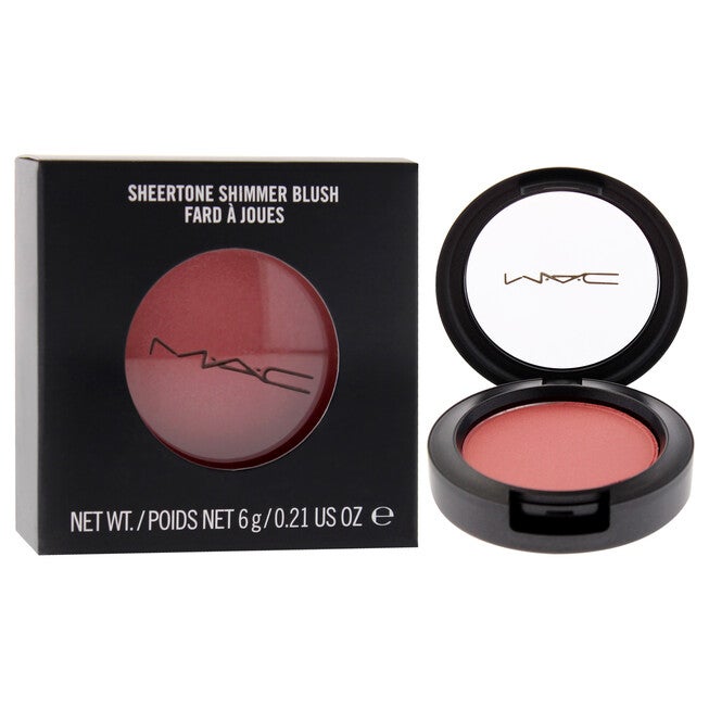Sheertone Shimmer Blush - Peachykeen by MAC for Women - 0.21 oz Blush, See Description, alternate image number 1