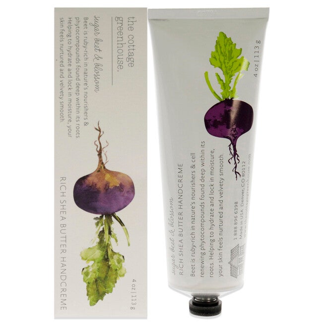Sugar Beet and Blossom Rich Shea Butter Handcreme by The Cottage Greenhouse for Unisex - 4 oz Cream, NA, hi-res image number null