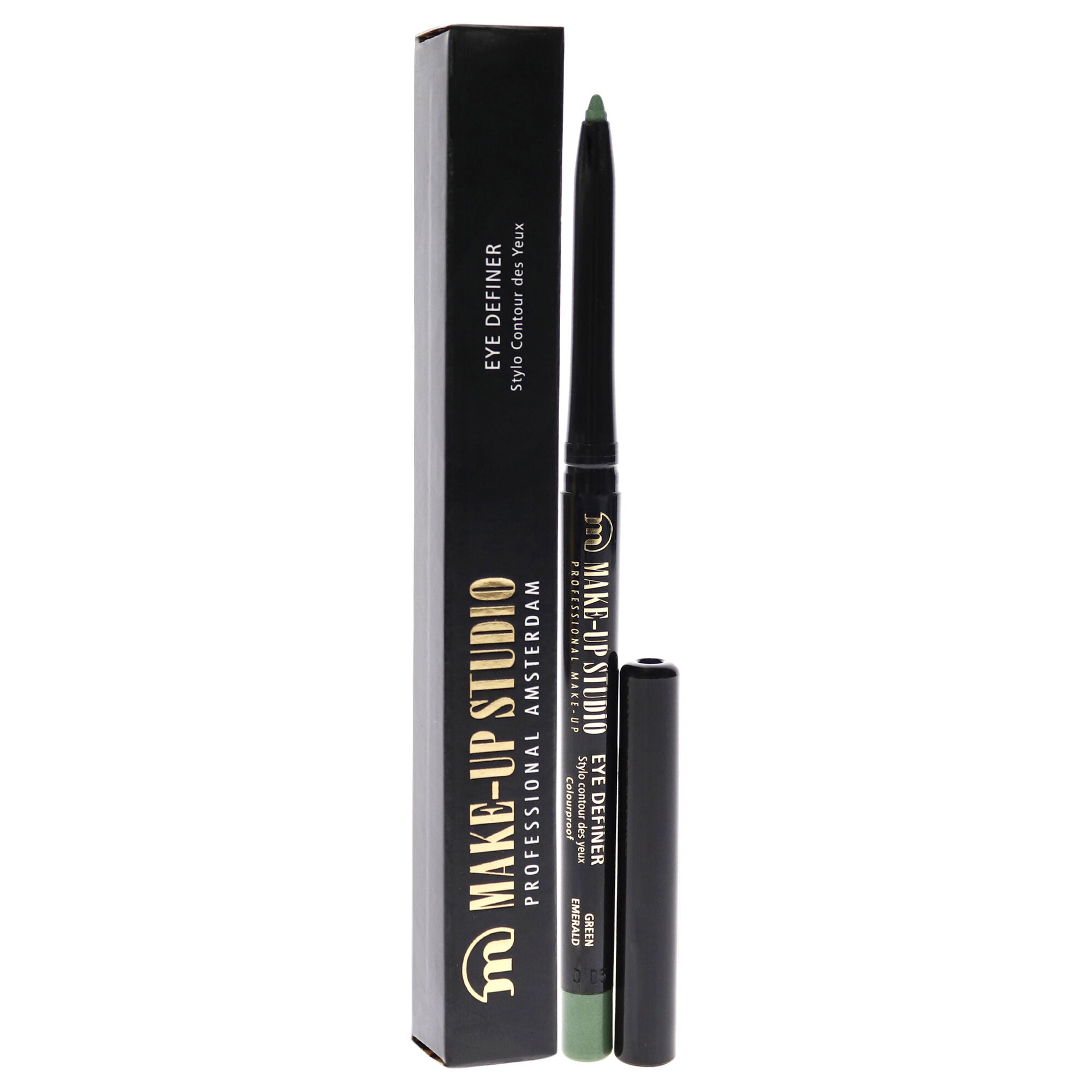 Eye Definer - Green Emerald by Make-Up Studio for Women - 0.04 oz Eyeliner, See Description, alternate image number 2