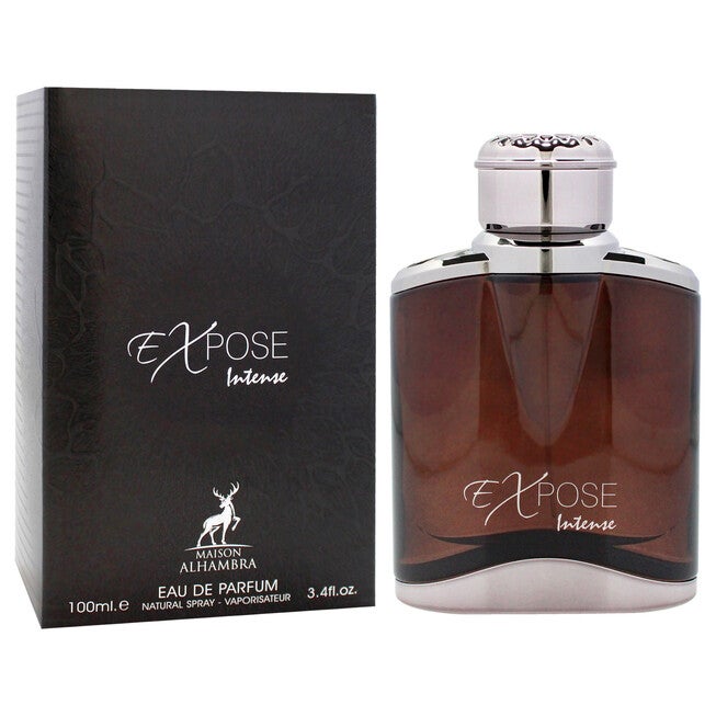 Expose Intense by Maison Alhambra for Men - 3.4 oz EDP Spray, See Description, alternate image number null