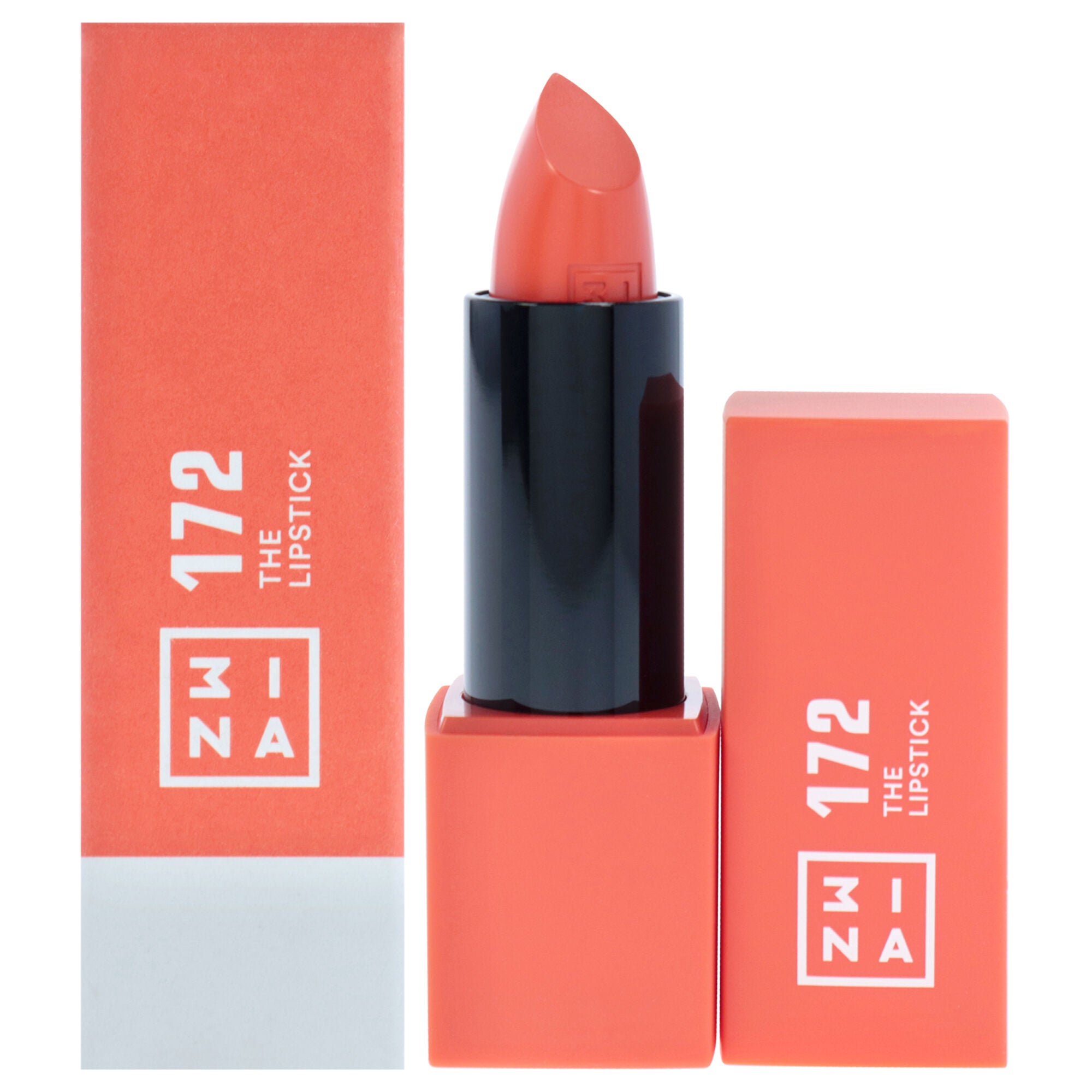 The Lipstick - 172 Bright Sunset Orange by 3INA for Women - 0.16 oz Lipstick, See Description, hi-res image number 0